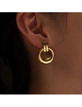 boucles halo acier inoxydable boucles d'oreilles bijoux jewelry earings tahiti fenua shopping