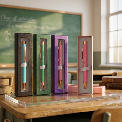 coffret stylo color merci idee de cadeau pour remercier la maitresse fenua shopping tahiti