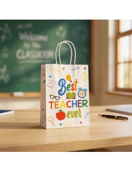 sachet cadeau teacher small merci idee de cadeau merci maitresse merci maitre papeterie fenua shopping tahiti