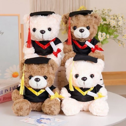 peluche ourson graduation cadeau, sachet diplome remerciement tahiti fenua shopping