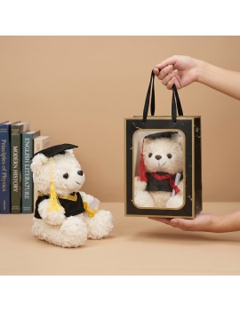 peluche ourson graduation cadeau, sachet diplome remerciement tahiti fenua shopping