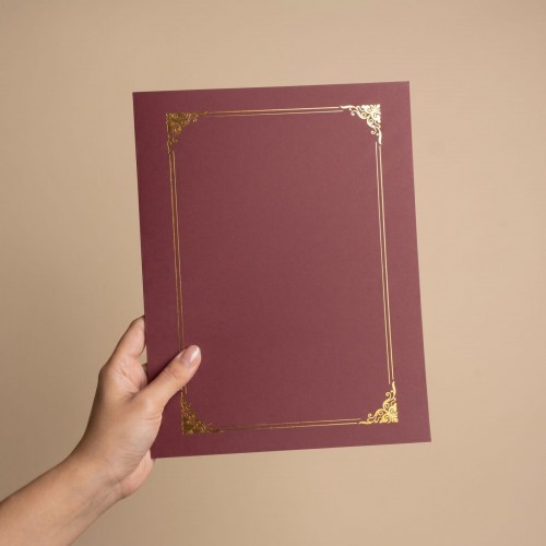 porte document diplome papier cartonné graduation tahiti fenua shopping