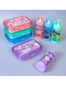 set lunch + gourde moodboard vaisselle kids enfant repas rangement tahiti fenua shopping