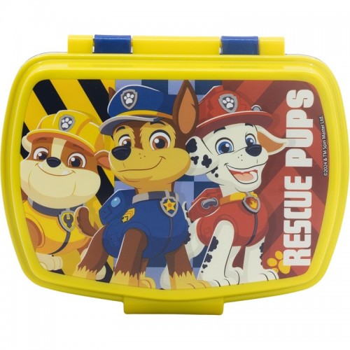 lunch box Patpatrouille yellow 17cm boite gouter repas enfant kids tahiti fenua shopping