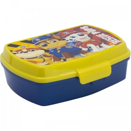 lunch box Patpatrouille yellow 17cm boite gouter repas enfant kids tahiti fenua shopping