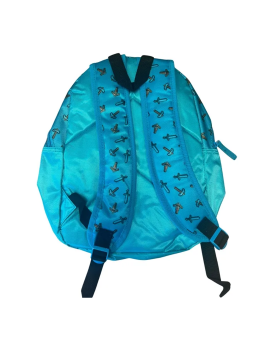 sac a dos Minecraft 43cm backpack kids enfant blue back to school ecole tahiti fenua shopping