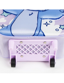 trolley sac a dos Stitch 36cm ecole back to school rangement roulette tahiti fenua shopping