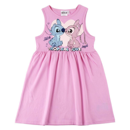 robe stitch pink robe enfants habillement disney licence fenua shopping tahiti
