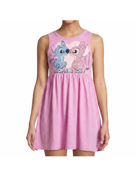 robe stitch pink robe enfants habillement disney licence fenua shopping tahiti