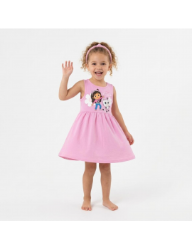 robe kid gaby pink robe enfants habillement disney licence fenua shopping tahiti
