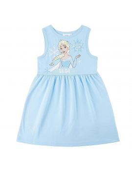 robe kid Frozen blue robe enfants habillement disney licence fenua shopping tahiti