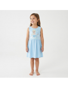 robe kid Frozen blue robe enfants habillement disney licence fenua shopping tahiti