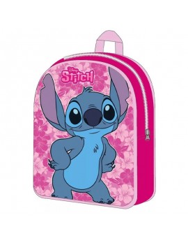sac a dos Stitch pink 30cm backpack back to school ecole rangement tahiti fenua shopping