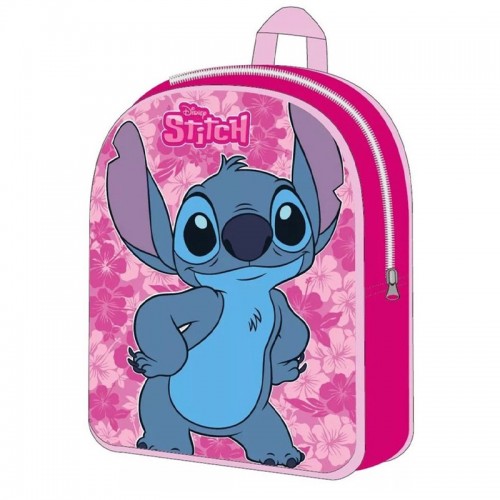 sac a dos Stitch pink 30cm backpack back to school ecole rangement tahiti fenua shopping