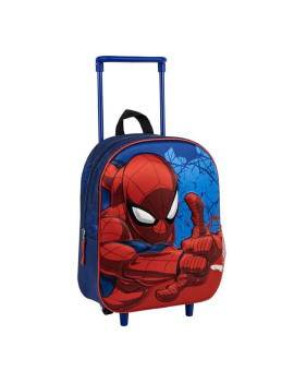 trolley sac a dos Spiderman 36cm kids enfant marvel rangement ecole tahiti fenua shopping