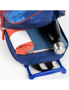 trolley sac a dos Spiderman 36cm kids enfant marvel rangement ecole tahiti fenua shopping