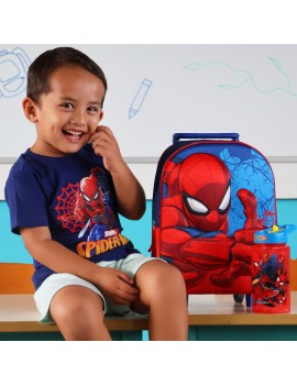 trolley sac a dos Spiderman 36cm kids enfant marvel rangement ecole tahiti fenua shopping