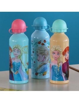 gourde aluminium Frozen 500ml disney reine des neiges bouteille boisson vaisselle tahiti fenua shopping