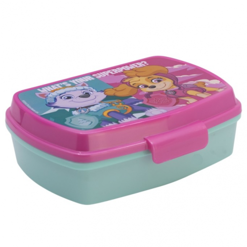 lunch box Patpatrouille pink 17cm vaisselle repas dejeuner kids enfant tahiti fenua shopping