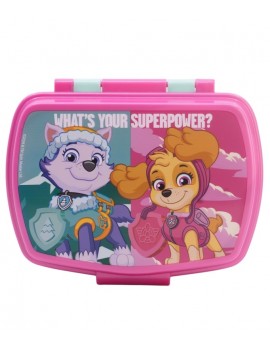 lunch box Patpatrouille pink 17cm vaisselle repas dejeuner kids enfant tahiti fenua shopping