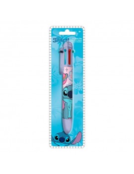 stylo 6 couleurs stitch papeterie pen multicolore kids enfant tahiti fenua shopping