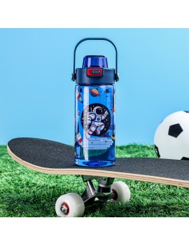 gourde fun print lock 600ml pvc enfant kids vaisselle bouteille boisson tahiti fenua shopping