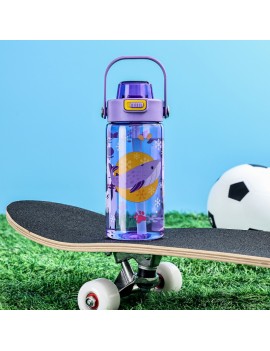 gourde fun print lock 600ml pvc enfant kids vaisselle bouteille boisson tahiti fenua shopping