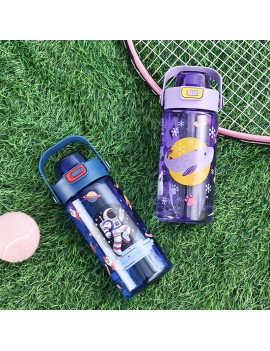 gourde fun print lock 600ml pvc enfant kids vaisselle bouteille boisson tahiti fenua shopping