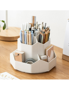 pot a crayons 360 rangement organisateur papeterie stylos bureau office tahiti fenua shopping