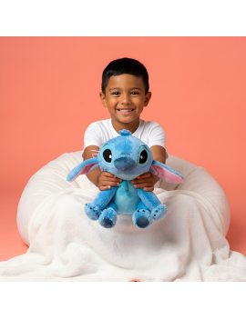 peluche Stitch 25cm coussin plush doux fluffy disney licence tahiti fenua shopping