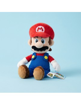 peluche Mario 30cm nintendo luigi licence officielle plush coussin doux enfant kids tahiti fenua shopping