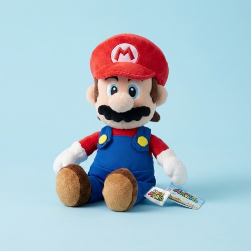 peluche Mario 30cm nintendo luigi licence officielle plush coussin doux enfant kids tahiti fenua shopping