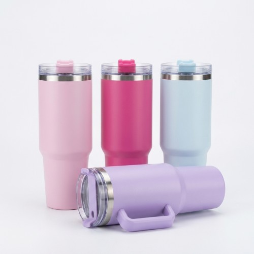 tumbler color cup verre isotherme acier boisson drink fresh vaisselle tahiti fenua shopping