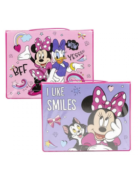mallette minnie coloriage papeterie fille scolaire dessin feutre peinture