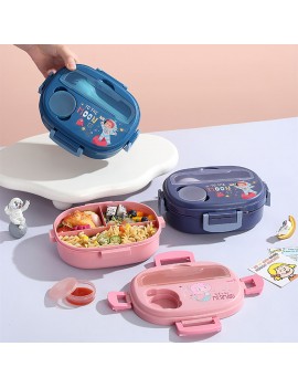 set lunch oval + gourde + couverts vaisselle kids enfant repas rangement tahiti fenua shopping