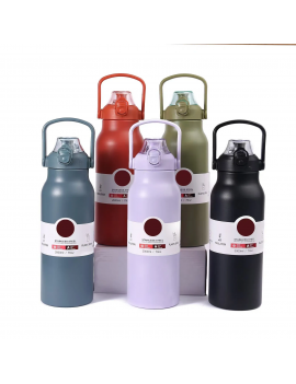 gourde isotherme 1.7L boisson acier inoxydable chaud froid tahiti Fenua shopping