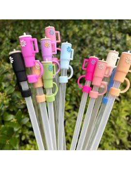 bouchon paille mini tumbler accessoire silicone vaisselle protection anti poussière tahiti Fenua shopping