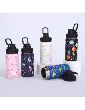 gourde isotherme kids print 350ml enfant acier inoxydable vaisselle boisson tahiti fenua shopping