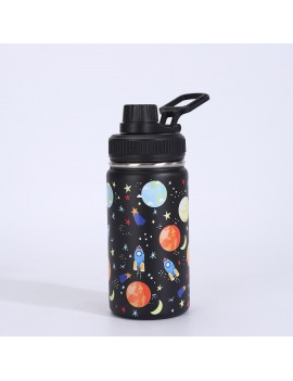 gourde isotherme kids print 350ml enfant acier inoxydable vaisselle boisson tahiti fenua shopping