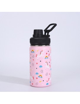 gourde isotherme kids print 350ml enfant acier inoxydable vaisselle boisson tahiti fenua shopping