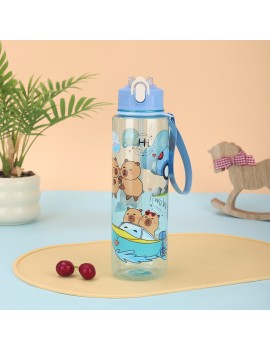 gourde kids capybara 800ml PVC enfant vaisselle boisson mignon tahiti Fenua shopping
