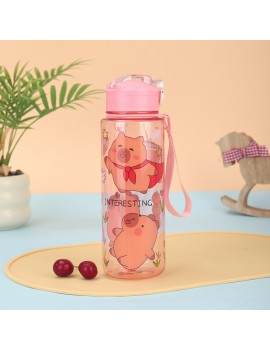 gourde kids capybara 800ml PVC enfant vaisselle boisson mignon tahiti Fenua shopping