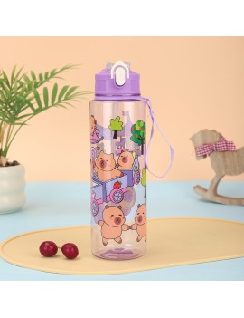 gourde kids capybara 800ml PVC enfant vaisselle boisson mignon tahiti Fenua shopping