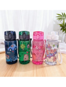 gourde kids capybara 400ml enfant PVC vaisselle boisson color tahiti Fenua shopping