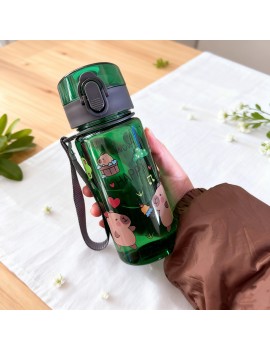 gourde kids capybara 400ml enfant PVC vaisselle boisson color tahiti Fenua shopping