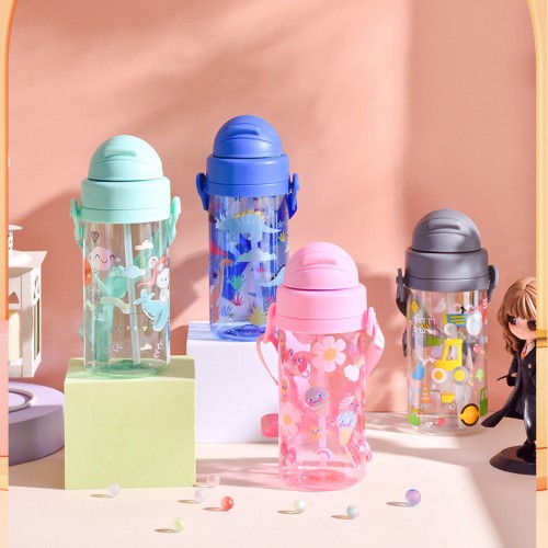 gourde kids print bouchon oval 450ml enfant boisson fun vaisselle tahiti Fenua shopping