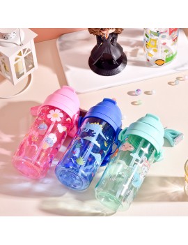gourde kids print bouchon oval 450ml enfant boisson fun vaisselle tahiti Fenua shopping