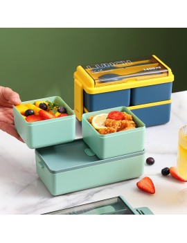 bento box 3 compartiments 19 cm repas déjeuner boite gouter vaisselle lunch tahiti Fenua shopping