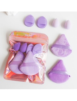 set 6 eponges make up beaute accessoires routine make up tahiti Fenua shopping