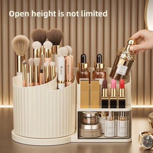 organisateur accessoires 1 tiroir + pot crayons 19.5cm rangement beauté tahiti Fenua shopping
